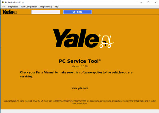 Yale Service Tool 5.5