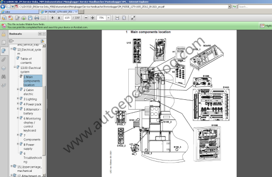 Liebherr Lidos Mining Parts & Service Manuals Offline VM Version (5)