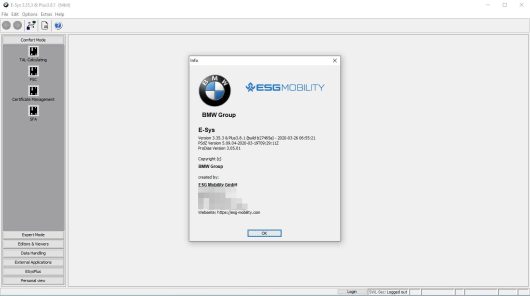 BMW E-sys 3.8 Plus (1)