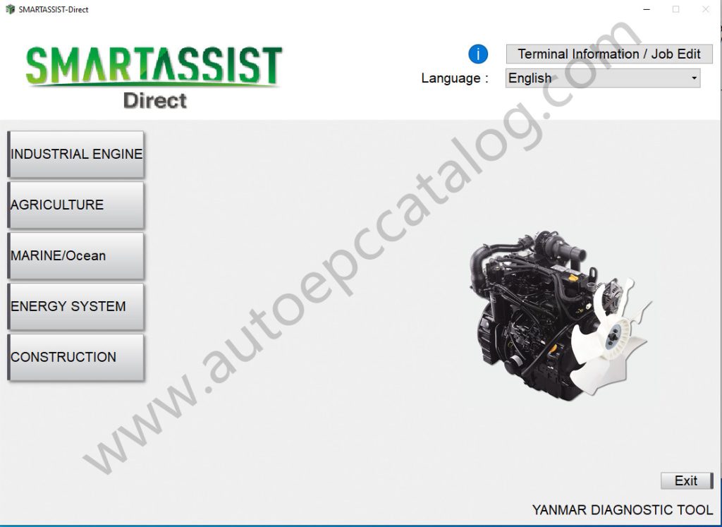 Diagnostic Software for Yanmar Heavy Duty Machine Auto Machine