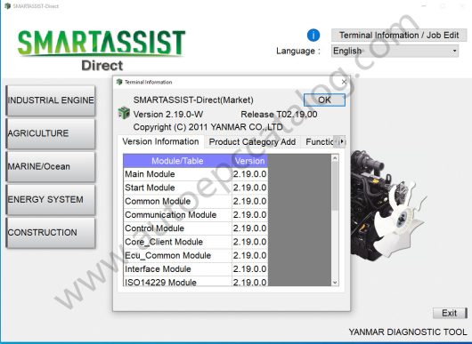 2018 YANMAR Smart Assist SA-Direct 2.19 Installation Service (2)