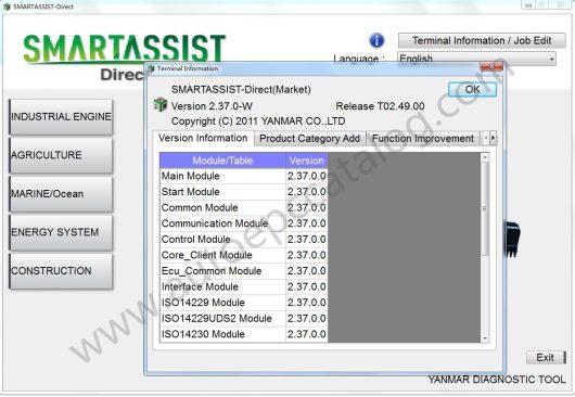 Yanmar Diagnsotic Software (2)