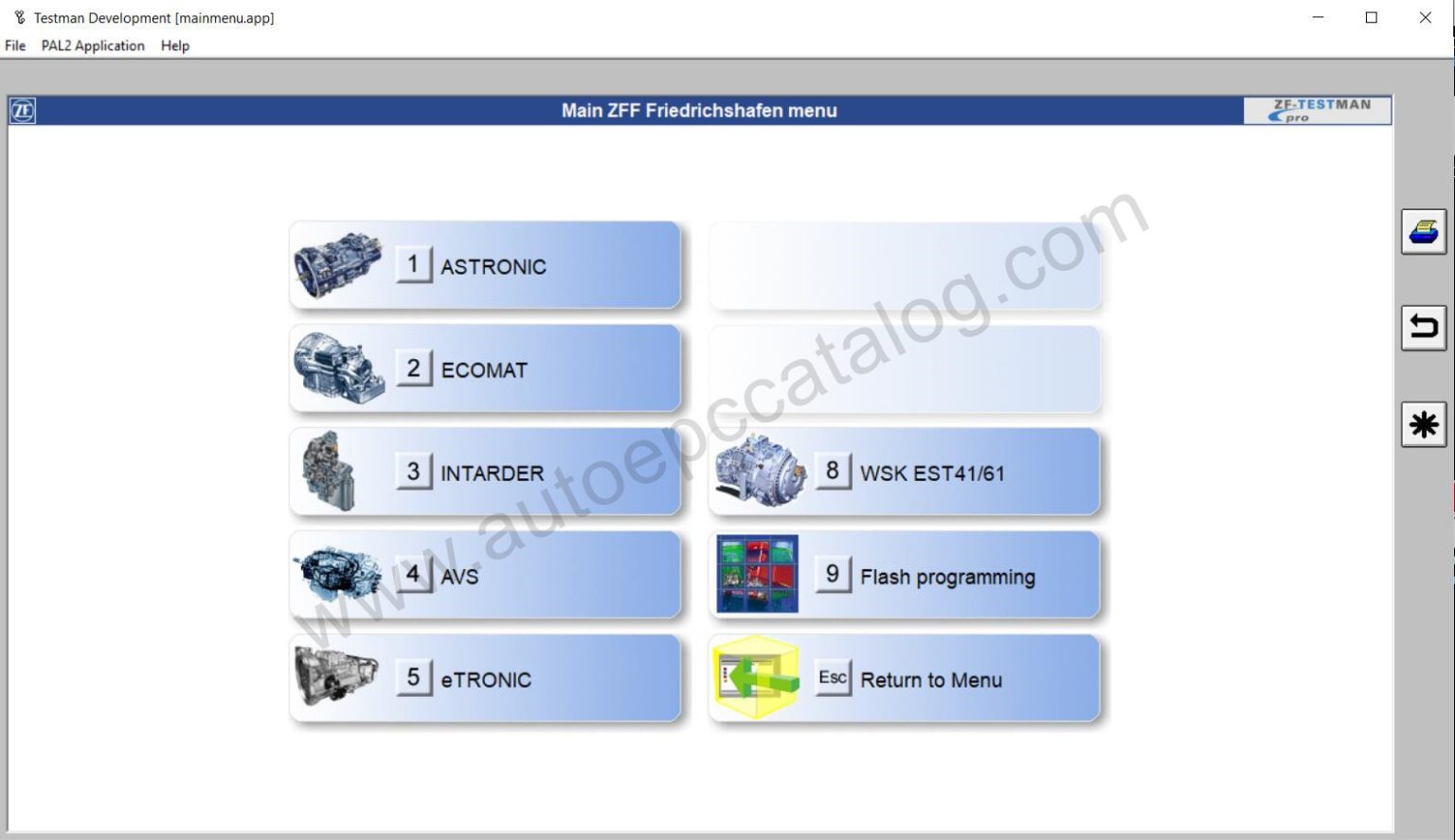 ZFTestman Pro 10.5 Transmission Diagnostic Software Installation Service