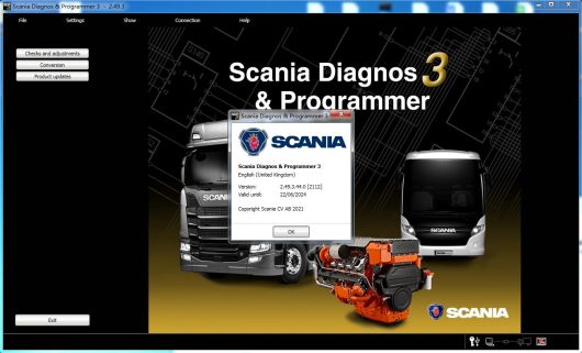 Scania SDP3 Marine Industry Diagnostic Software 2.49.3