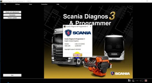 Scania SDP3 Marine 2.66.3