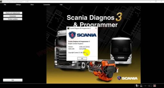 Scania SDP3 Marine 2.58.1