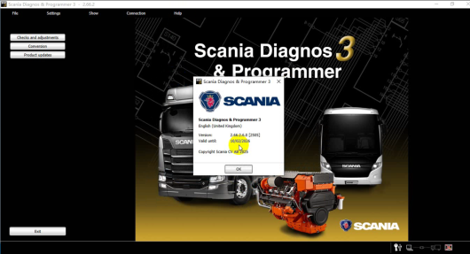 Scania SDP3 Marine 2.66.2