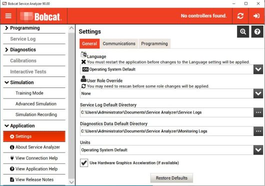 Bobcat service analyzer 90.00 (2)