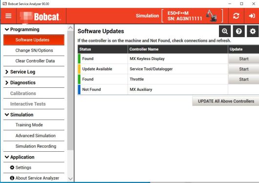 Bobcat service analyzer 90.00 (3)