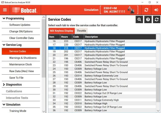 Bobcat service analyzer 90.00 (4)
