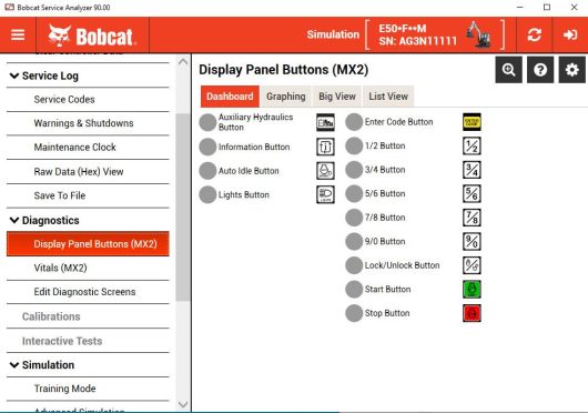 Bobcat service analyzer 90.00 (5)