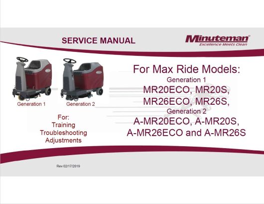 Minuteman+Powerboss Library Technical Service Manual 2020 (8)