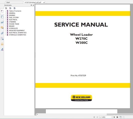 New Holland AG & CE Service Manuals PDF 2019 Download (2)