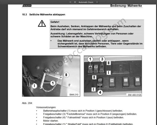 Krone Agricultural Equipment EPC+Operator Manuals Full PDF (7)