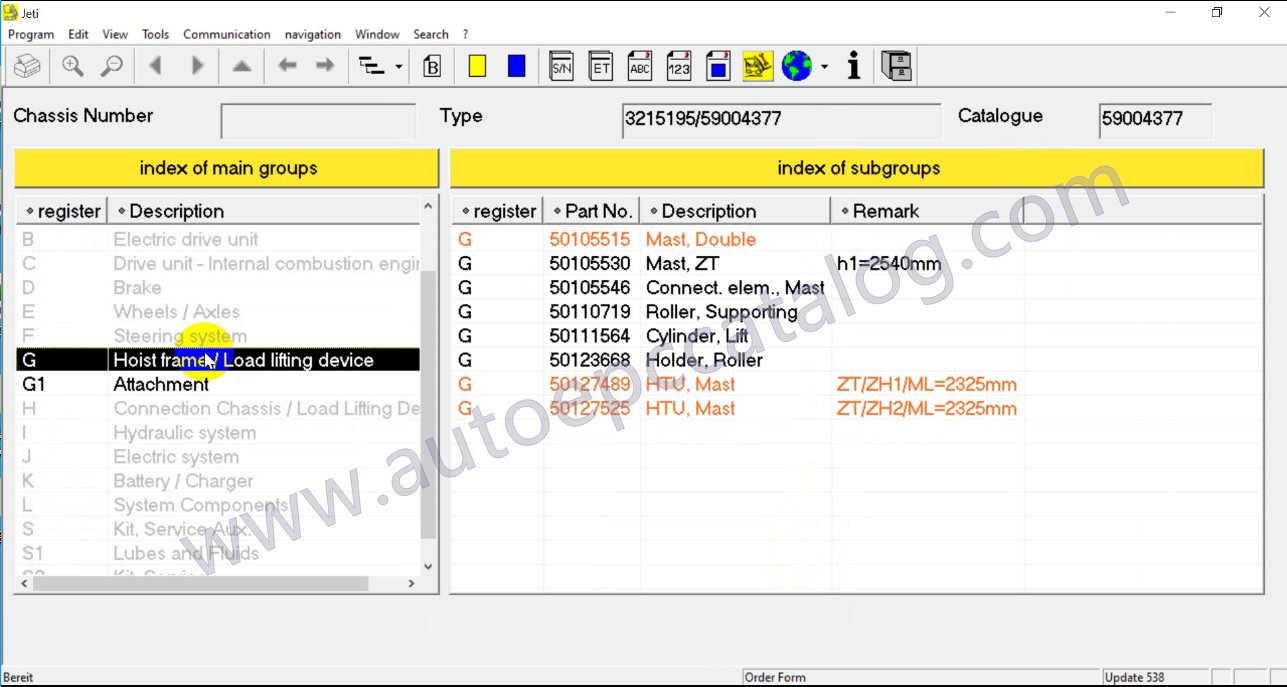 Jungheinrich JETI ET 4.37 EPC Updated 538 (5)