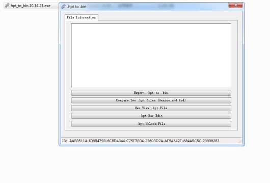 HPT to Bin Converter for HP Tuners