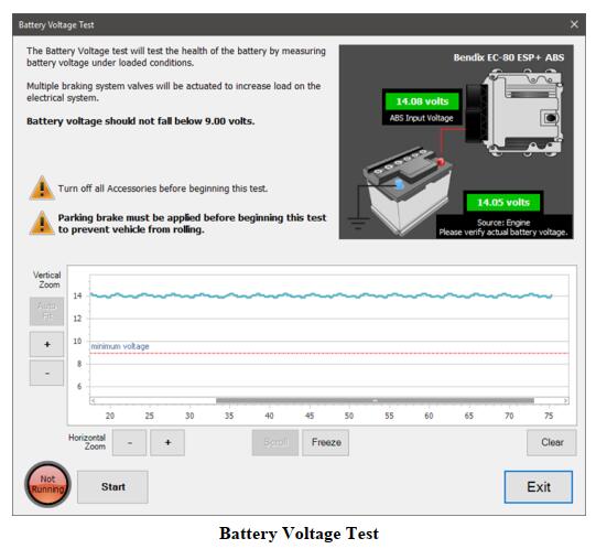 How to Use JPRO to do Battery Voltage Test on Bendix