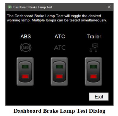 Bendix EC-60 & EC-80 Dashboard Brake Lamp Test Guide