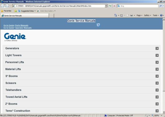 2020 Terex-Genie Manitou Workshop Service Manuals VMware (2)