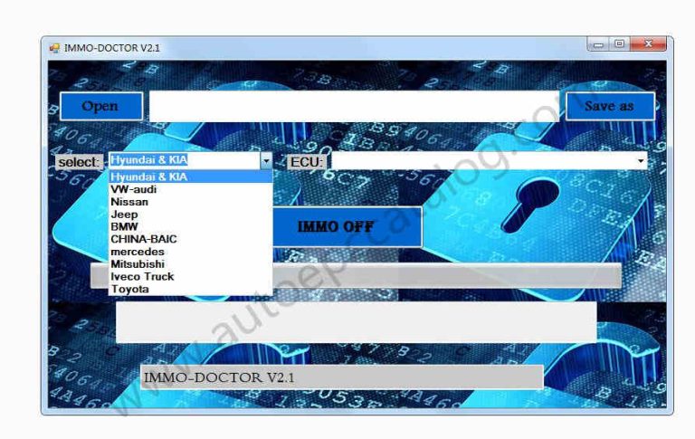 2023 IMMO DOCTOR V2.1 Car IMMO OFF Disable Software+KG