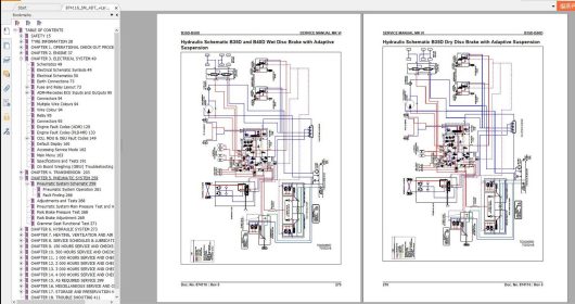 BELL Machinery Service Manuals (6)