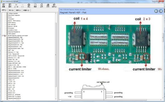 ECU Modules Repair Helper Components & PINOUT (4)