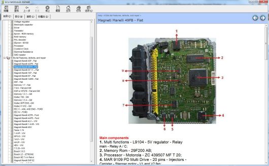 ECU Modules Repair Helper Components & PINOUT (5)