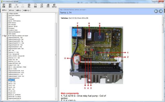 ECU Modules Repair Helper Components & PINOUT (6)
