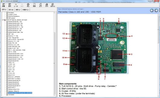 ECU Modules Repair Helper Components & PINOUT (7)