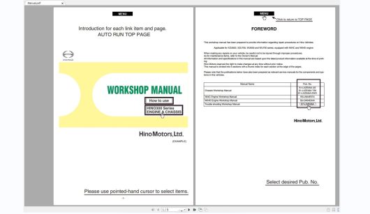 HINO Truck Service Manual 2022 Workshop Repair Book-14