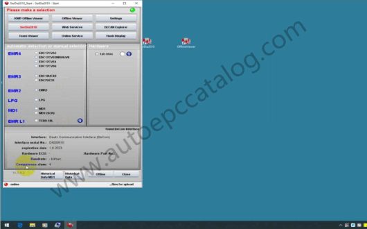 2023 Deutz SerDia2010 Diagnostic for Deutz Engine VMware Version (1)