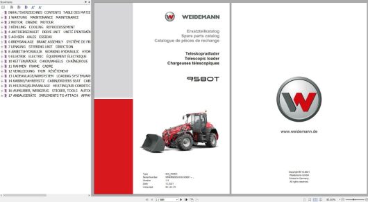 2023 Weidemann Machinery EPC Spare Parts Catalog PDF Download (2)