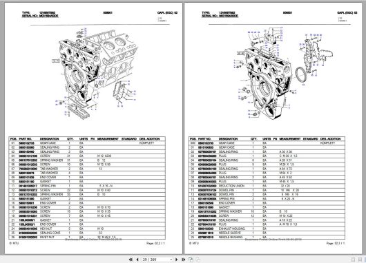 MTU Marine Diesel Engine Operating Instruction PDF Manual Collection-10