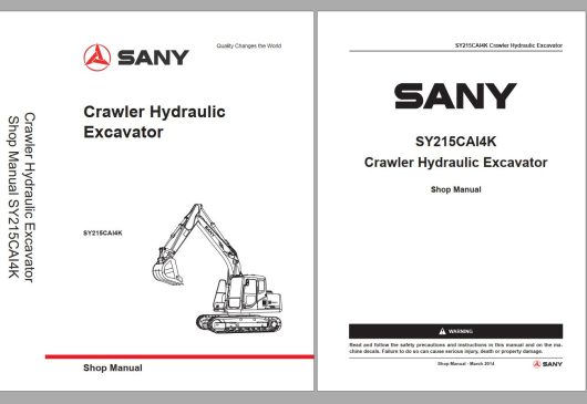 SANY Machinery Parts Book Diagram Service Manual PDF (1)