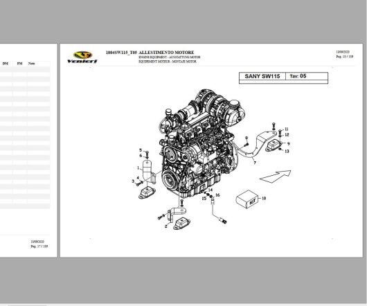 SANY Machinery Parts Book Diagram Service Manual PDF (6)