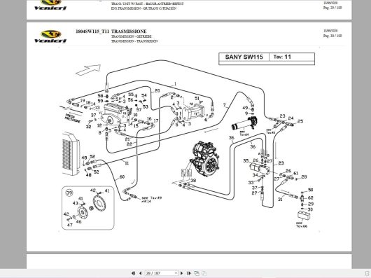 SANY Machinery Parts Book Diagram Service Manual PDF (7)