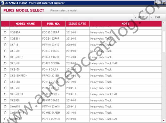 2015 Nissan UD Trucks Smart EPC Spare Parts Catalog (3)