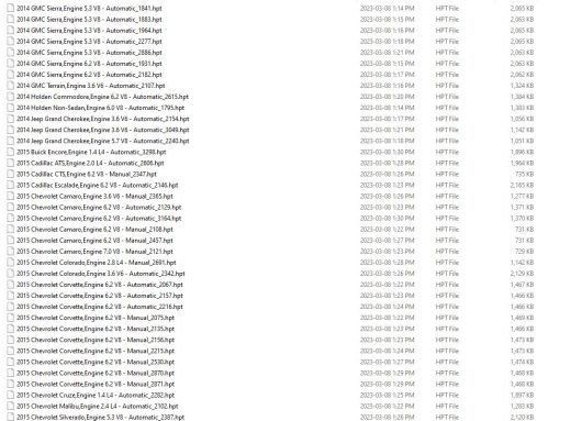 HPTuner ECU Tuning hpt Files Collection Download 1997-2018 (7)