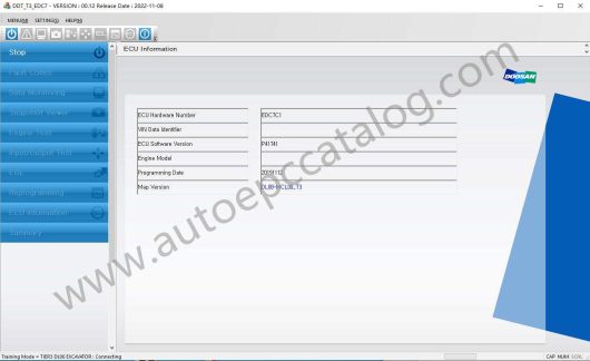 Doosan DDT T3 EDC7 EDC17 Diagnostic Software (5)