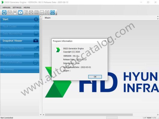 Doosan DX22 Generator Engine Diagnostic Software (1)