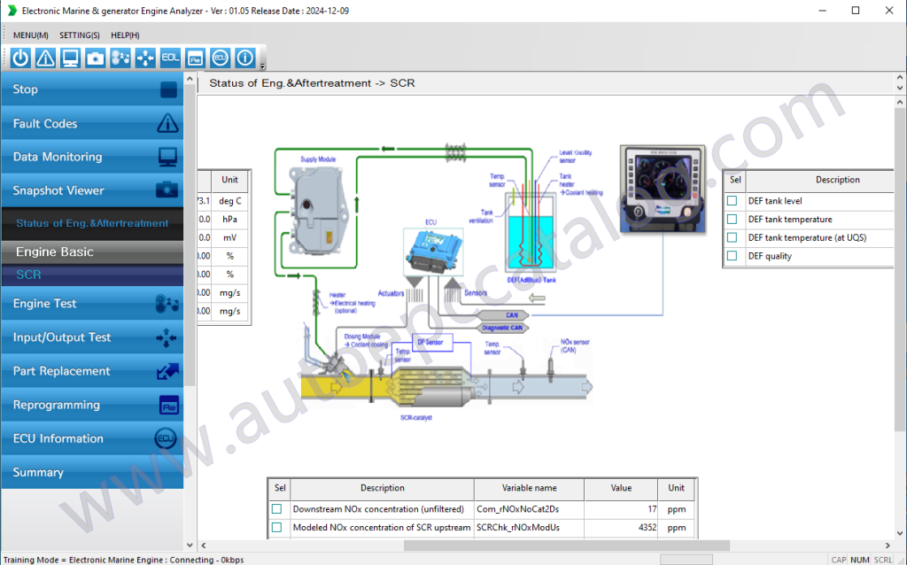 [12.2024] Doosan Electronic Marine & Generator Engine Analyzer
