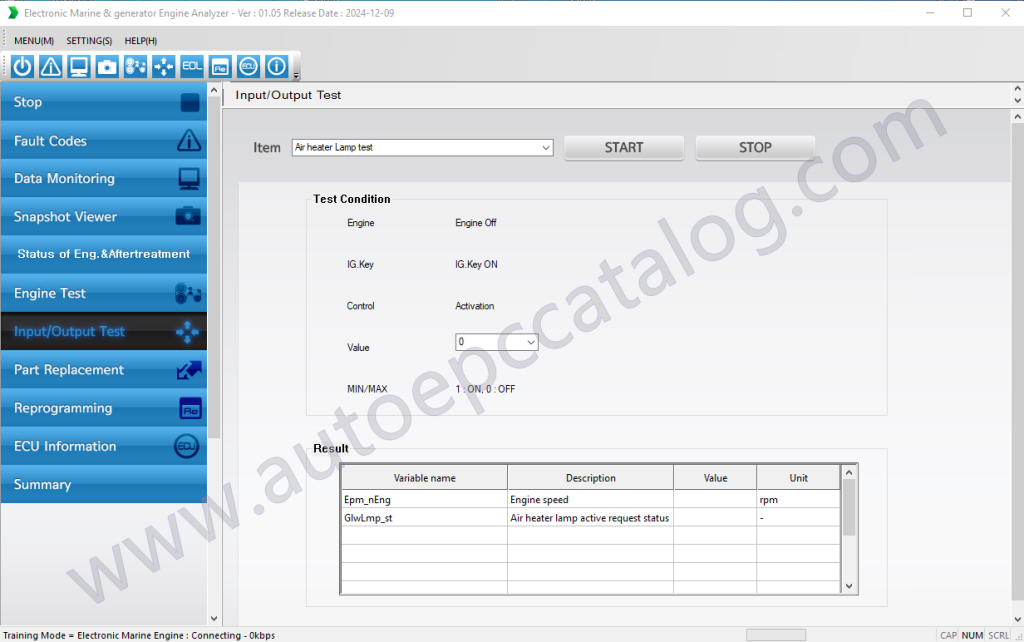 [12.2024] Doosan Electronic Marine & Generator Engine Analyzer