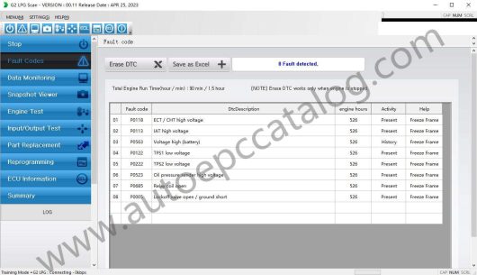 Doosan G2 LPG Scan Diagnostic Tool (2)