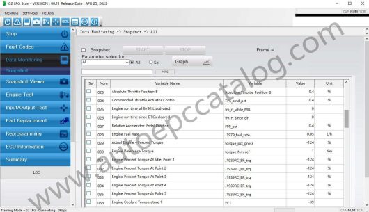 Doosan G2 LPG Scan Diagnostic Tool (3)