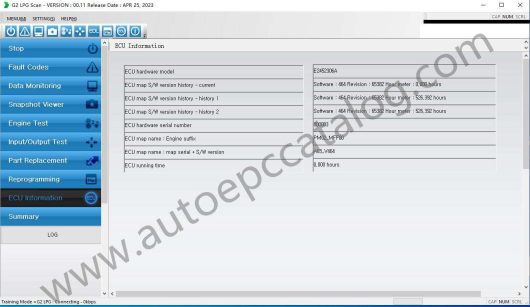 Doosan G2 LPG Scan Diagnostic Tool (6)