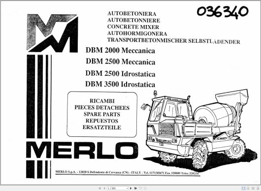 2023 Merlo Machine EPC Electronic Part Catalogue PDF Download (1)