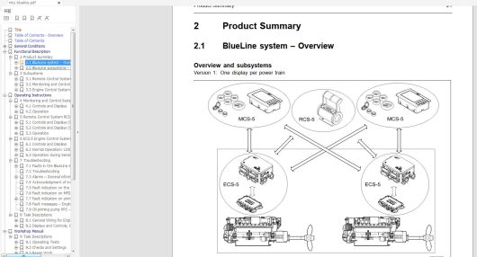 MTU Series 4000 FPP MDEC Marine Blueline System Technical Documentation (2)