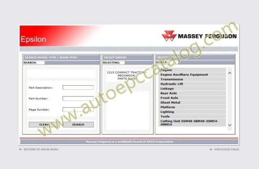Massey Ferguson AG UK EU Europe Parts Catalog+Workshop Service (1)