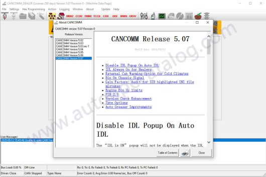 Bell Cancomm 5.07.0 Dealer Heavy Machinery Diagnostic Software (2)