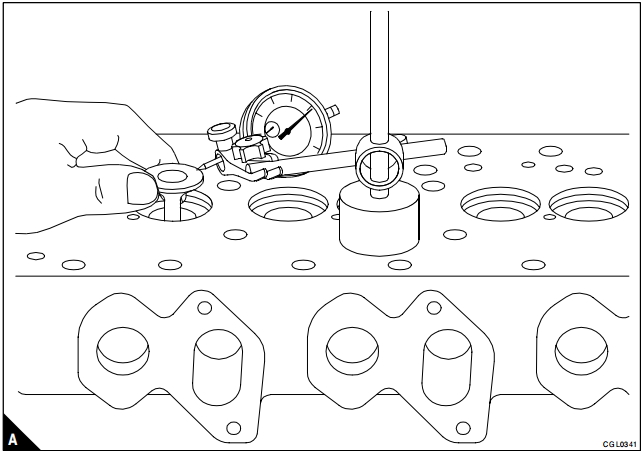 Perkins Phaser1000 Series Engine Measurement of Inlet Valve
